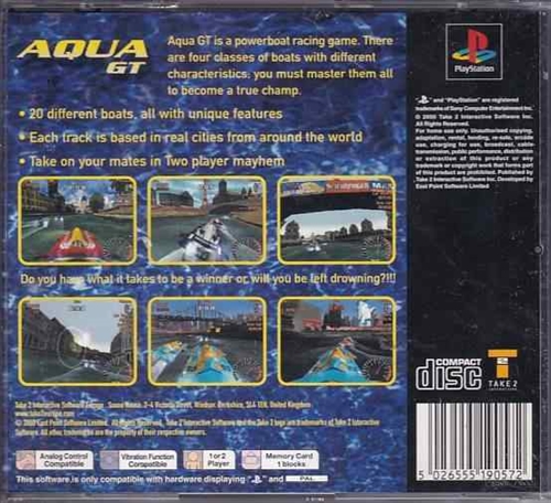 Aqua GT - PS1 (B Grade) (Genbrug)